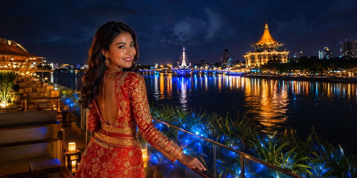 Hiburan kasino bergaya tempatan di Kuching Sarawak
