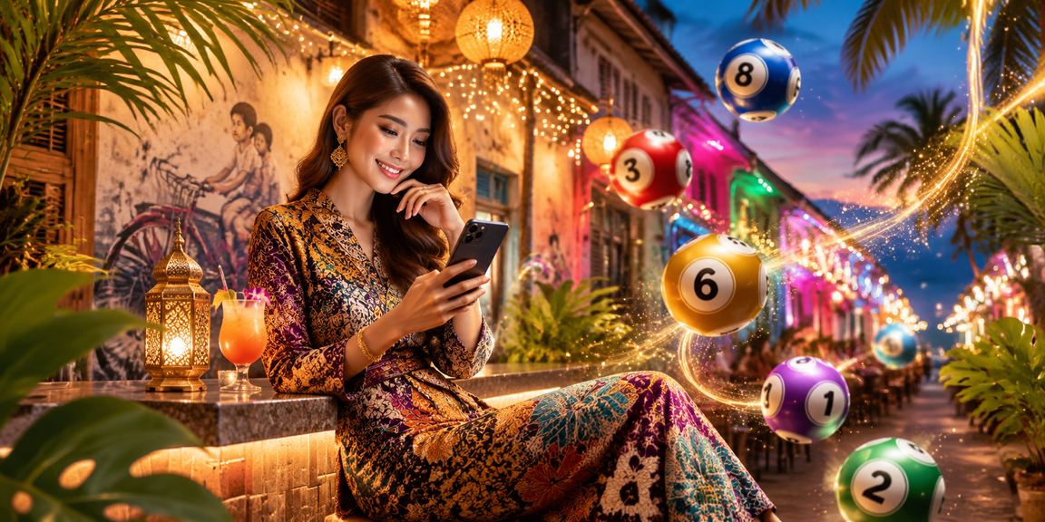 Suasana loteri dan permainan kasino bergaya batik di Pulau Pinang Malaysia